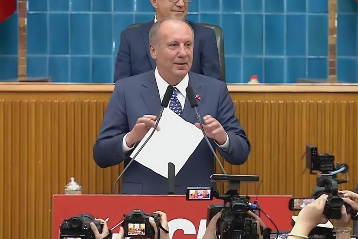 Muharrem İnce CHP’ye döndü! Rozeti takılmadı ama bir nedeni var